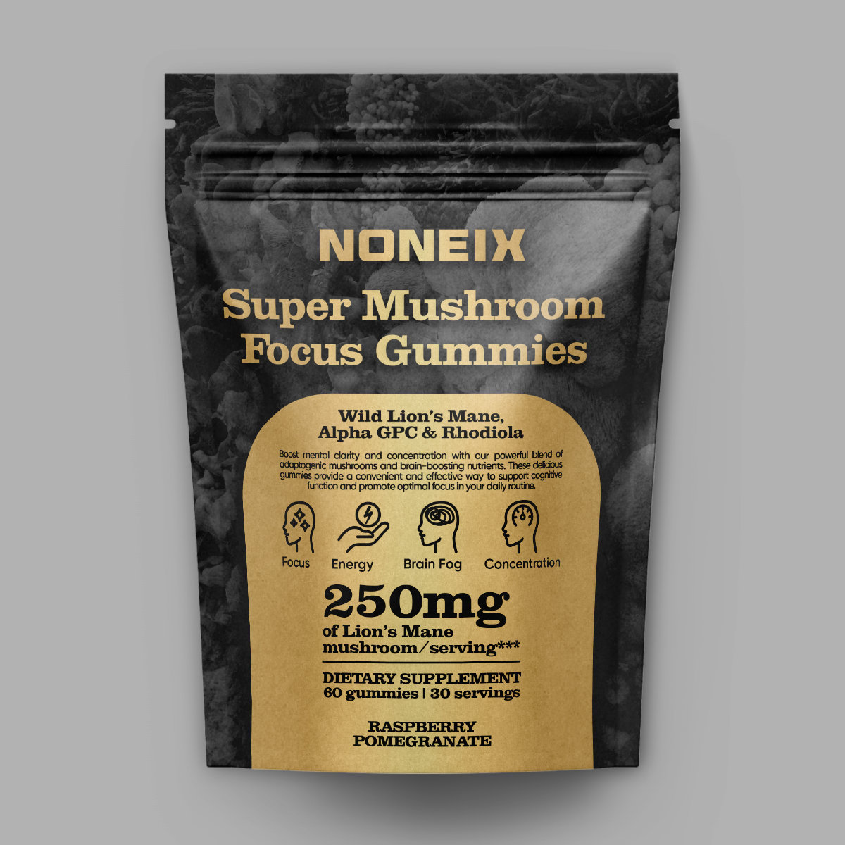 Noneix® Super Mushroom Focus Gummies