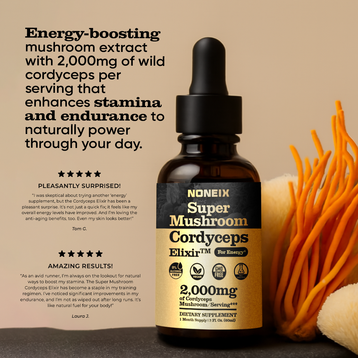 Noneix® Super Mushroom Cordyceps Elixir™