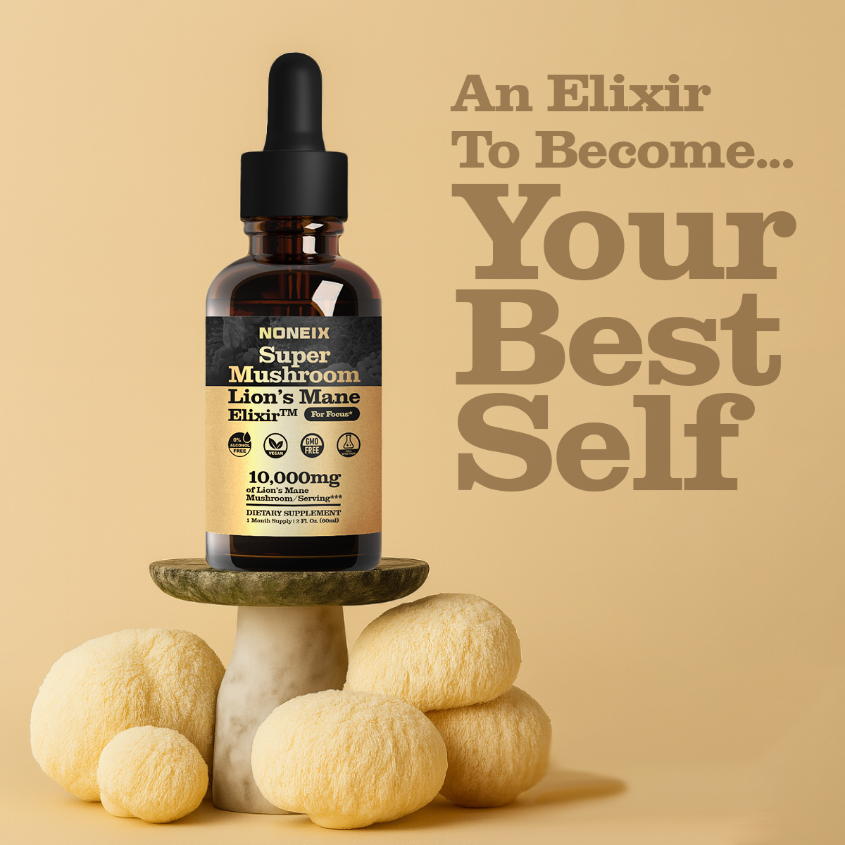 Noneix® Super Mushroom Lion's Mane Elixir™