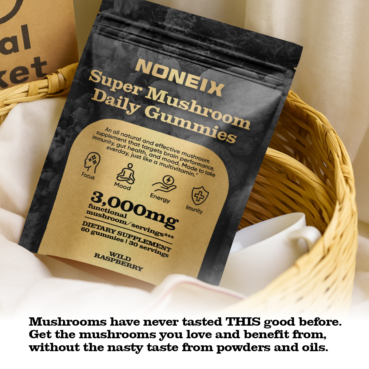 Noneix® Super Mushroom Daily Gummies