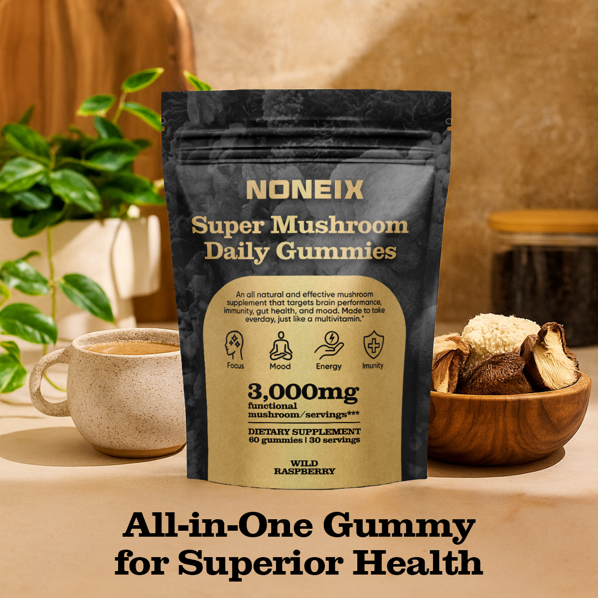 Noneix® Super Mushroom Daily Gummies